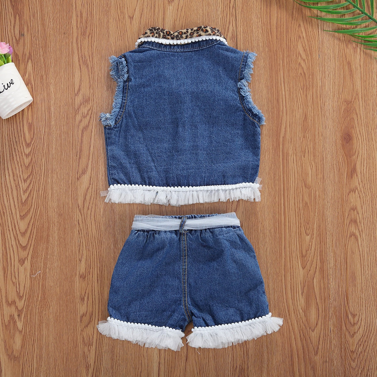 Mini True Baddie 2 Piece Short Set - Blue