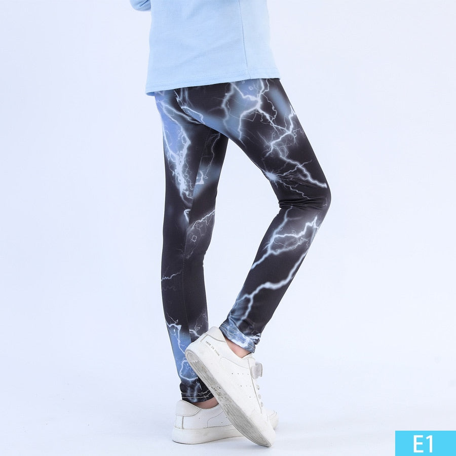 print  Flower Skinny leggings
