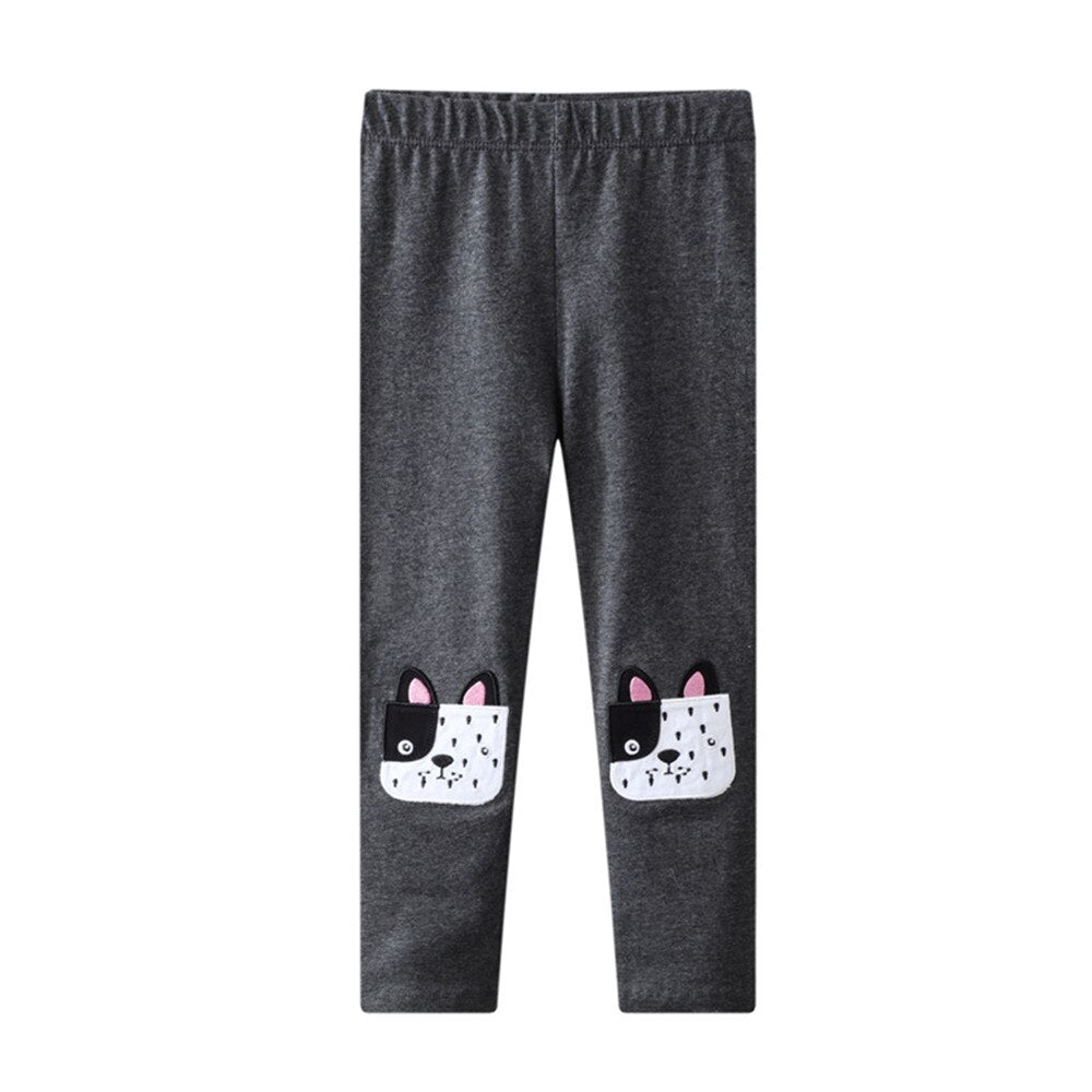 Elastic waist children trouser pants full length