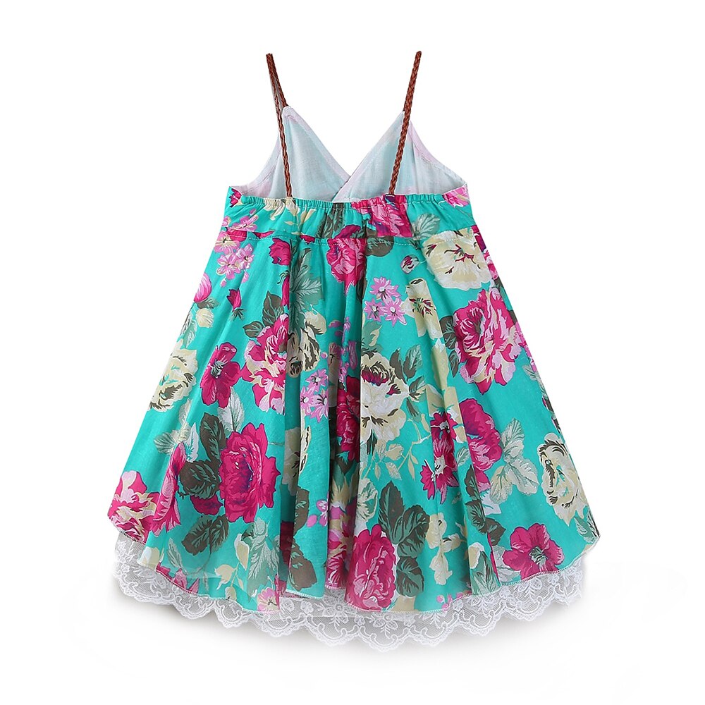 Floral Spaghetti Strap Dress