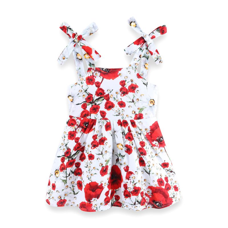 Floral Spaghetti Strap Dress