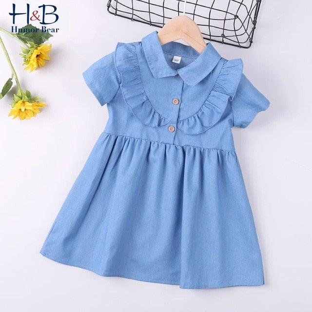 Summer Sleeveless Star Sequins New Children Dress