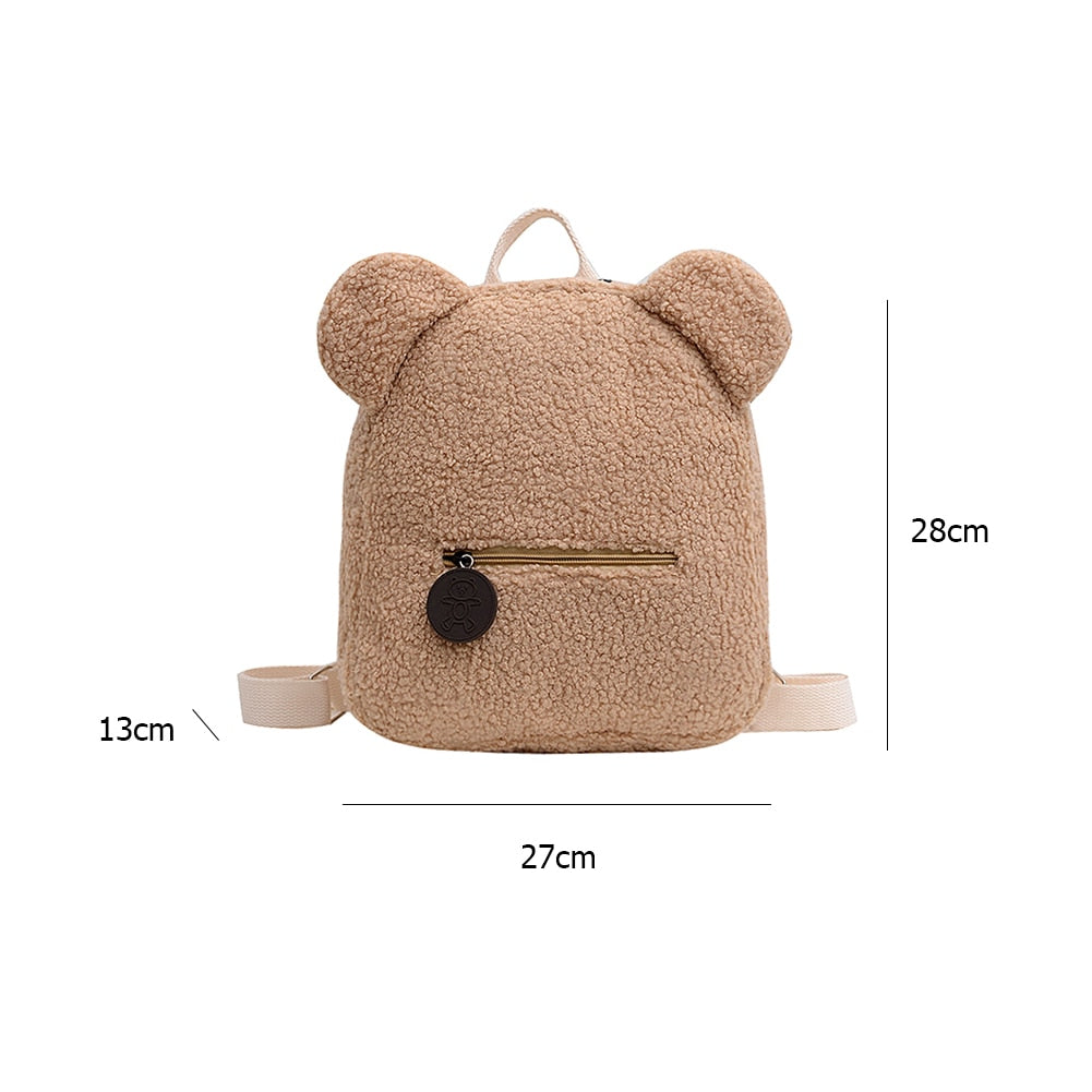 Travel Shopping Rucksacks \Bear Shaped Shoulder Backpack