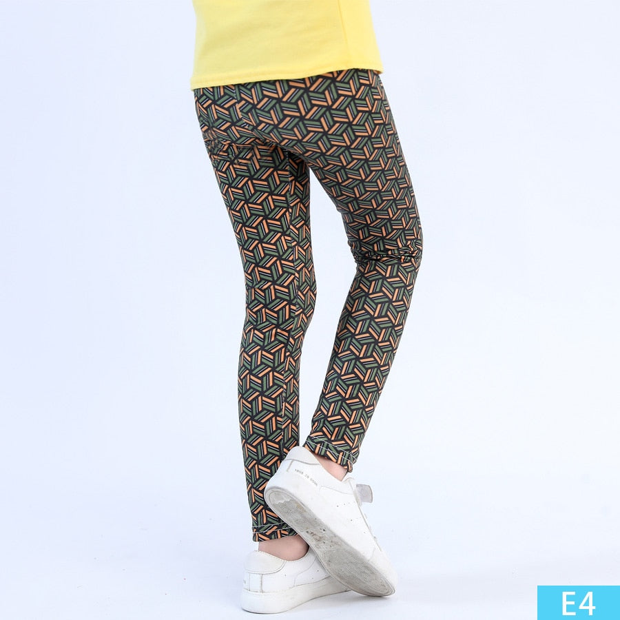 print  Flower Skinny leggings