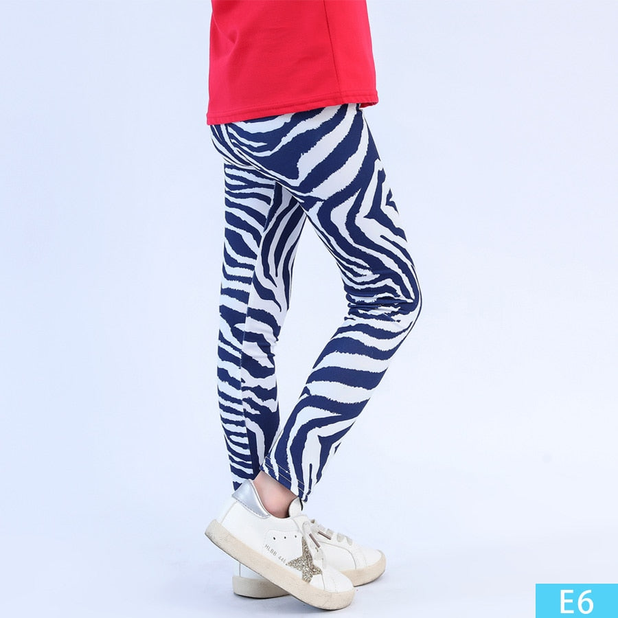 print  Flower Skinny leggings