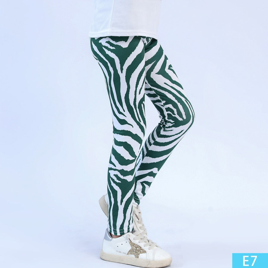 print  Flower Skinny leggings