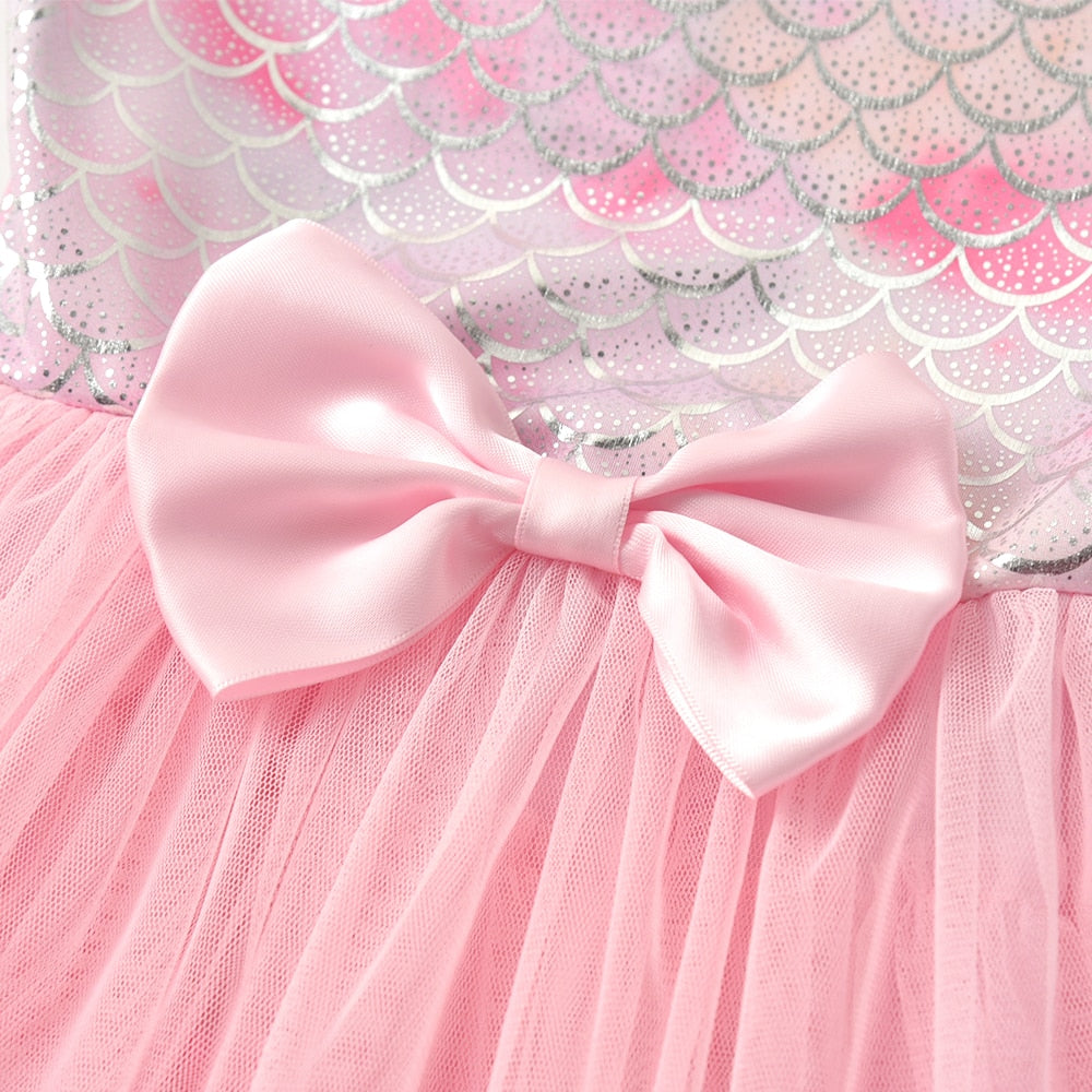 Lace Layered Dress for Girls