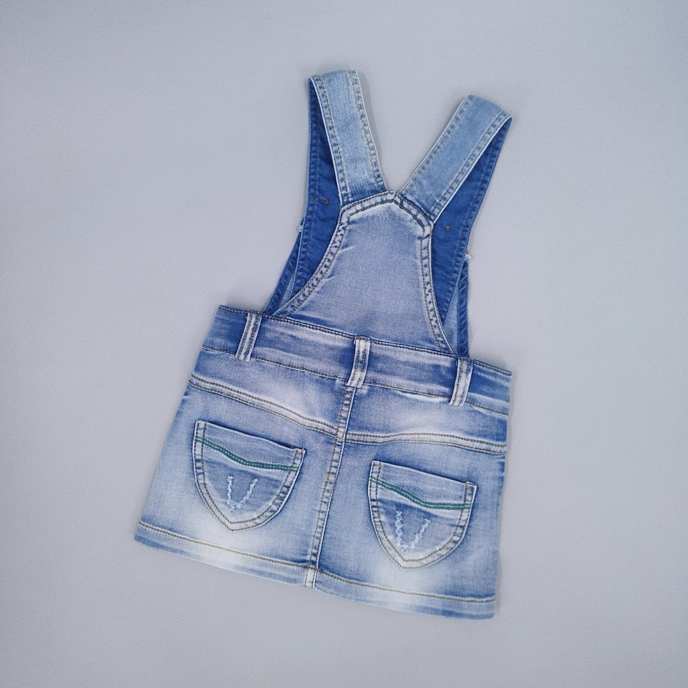 Denim Straps Overalls Bebes For Girls