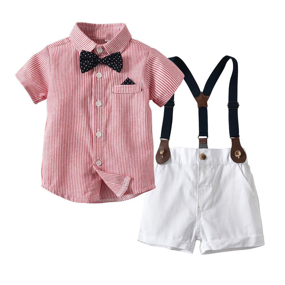 Baby Boy Gentleman Set Summer Suit For Toddler
