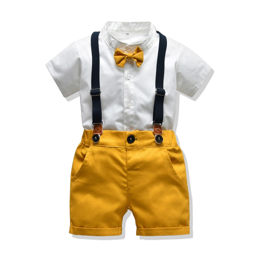 Baby Boy Gentleman Set Summer Suit For Toddler