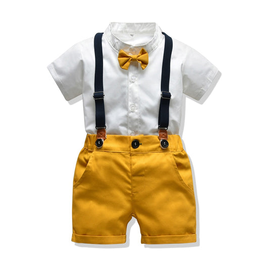 Baby Boy Gentleman Set Summer Suit For Toddler