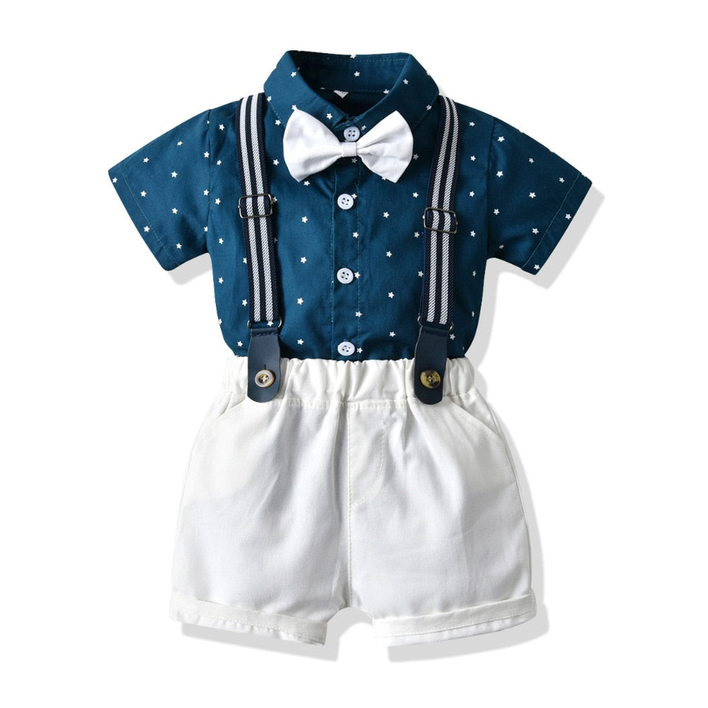 Baby Boy Gentleman Set Summer Suit For Toddler