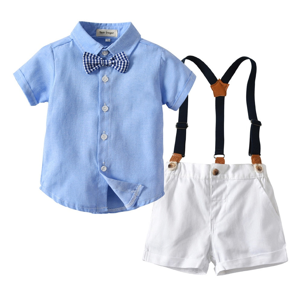 Baby Boy Gentleman Set Summer Suit For Toddler