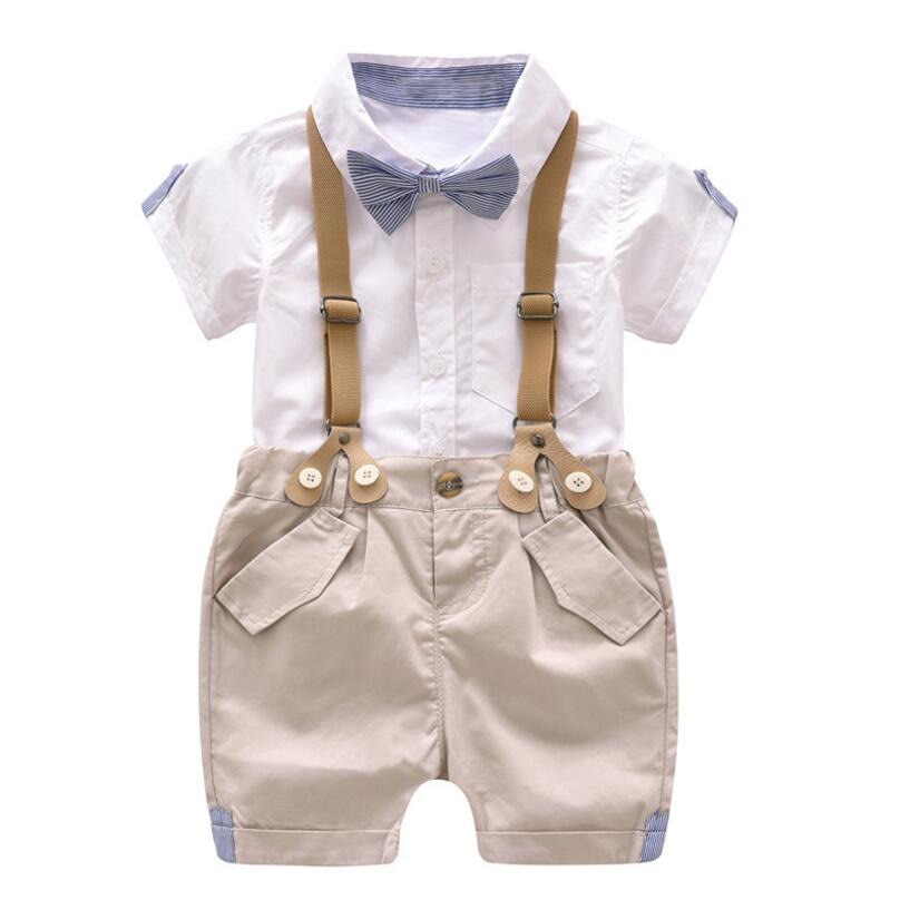 Baby Boy Gentleman Set Summer Suit For Toddler
