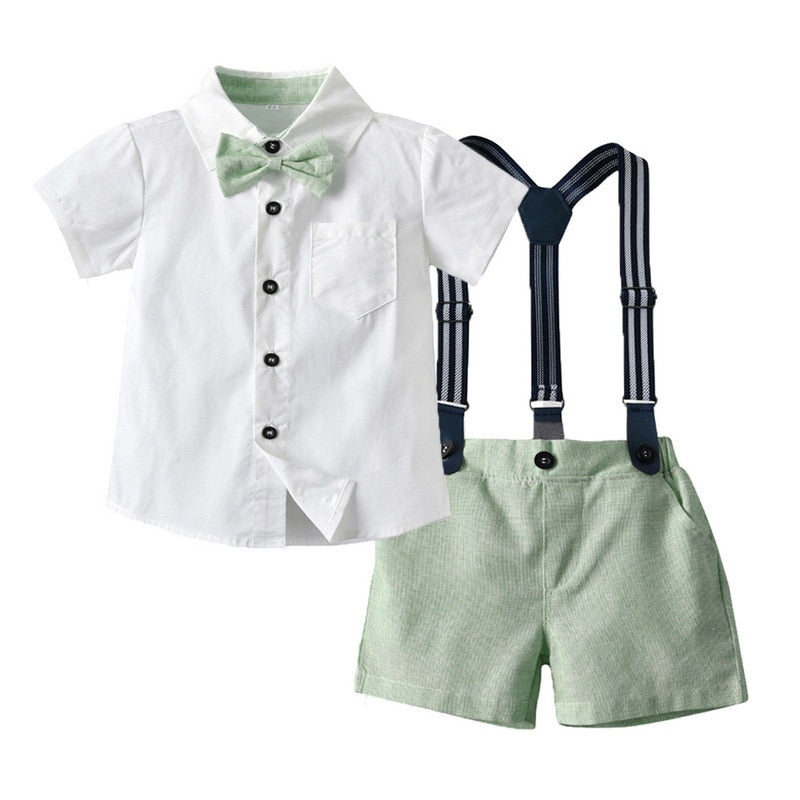 Baby Boy Gentleman Set Summer Suit For Toddler