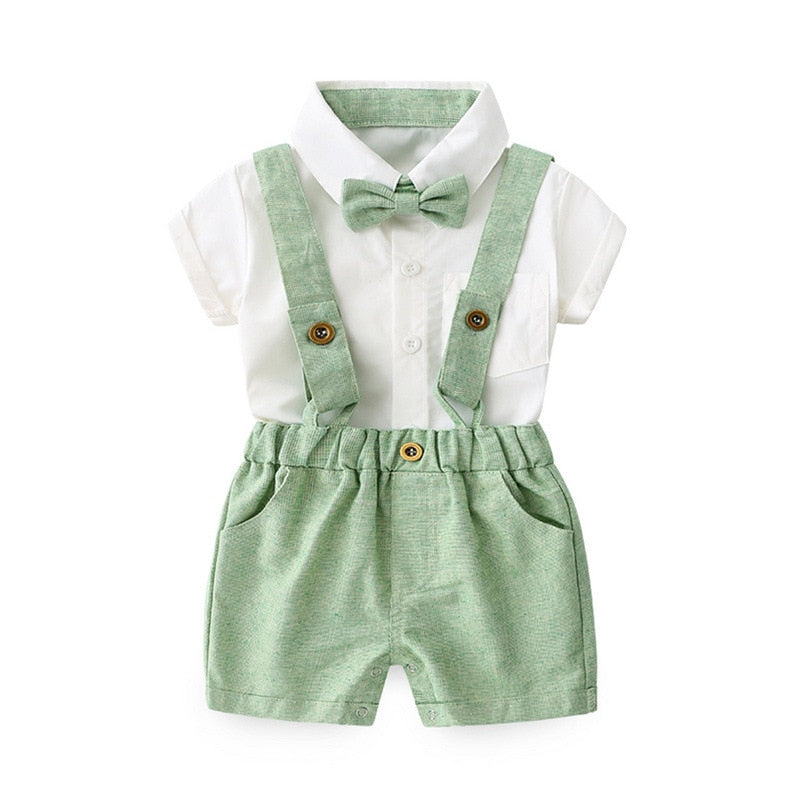 Baby Boy Gentleman Set Summer Suit For Toddler