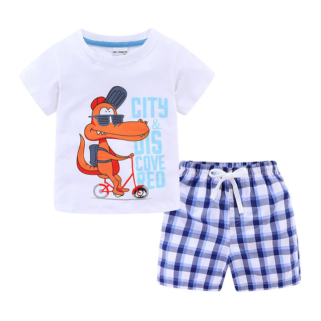 2 pcs sets Cartoon print